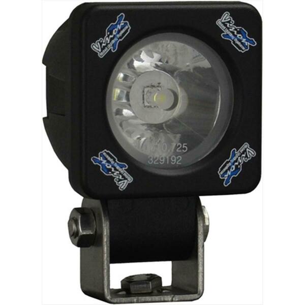 Vision X Lighting 9888156 2 in. Solstice Solo Black 10w LED 10 Degree Narrow XIL-S1110
